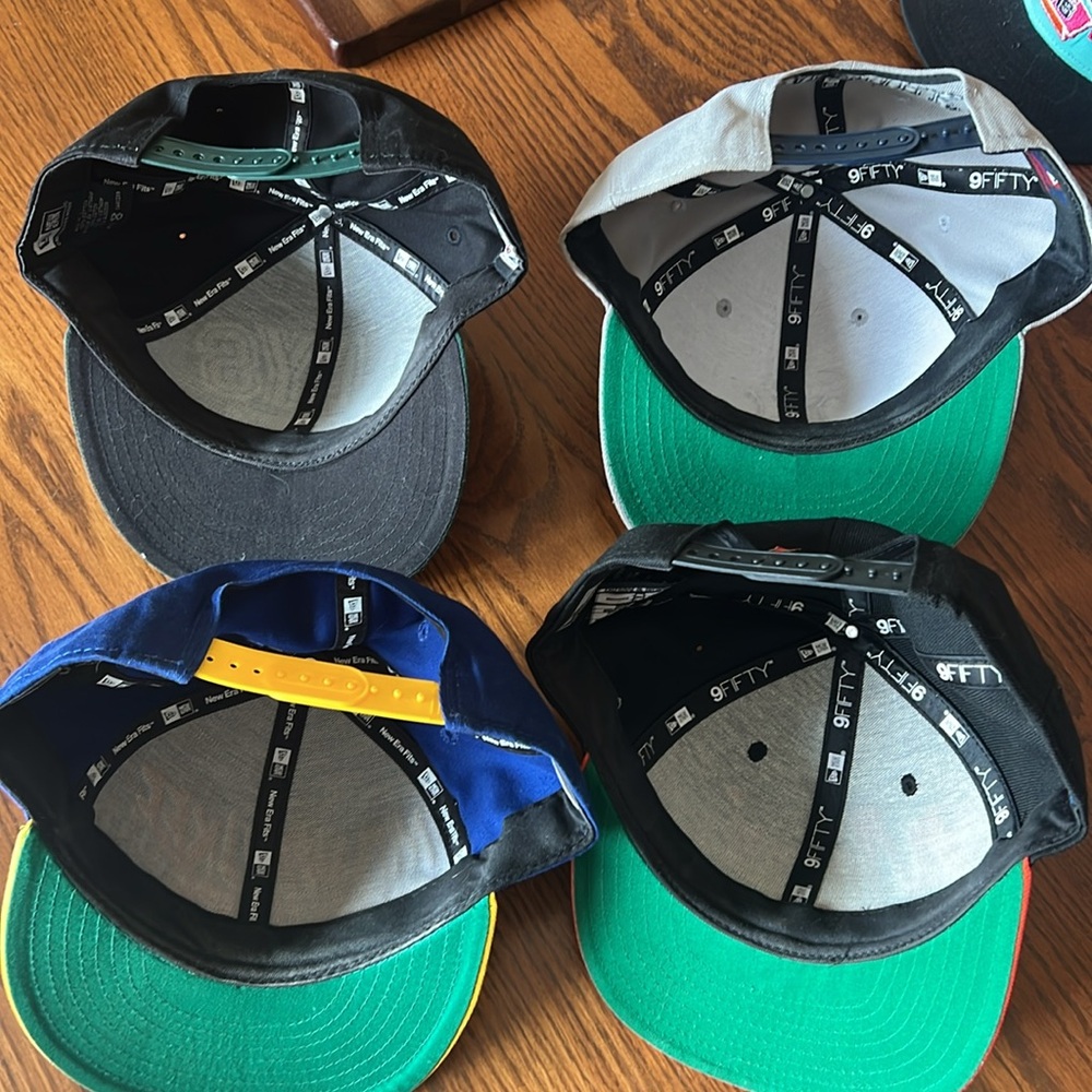 Bundle 8 Snap Back Baseball Hats - image 4